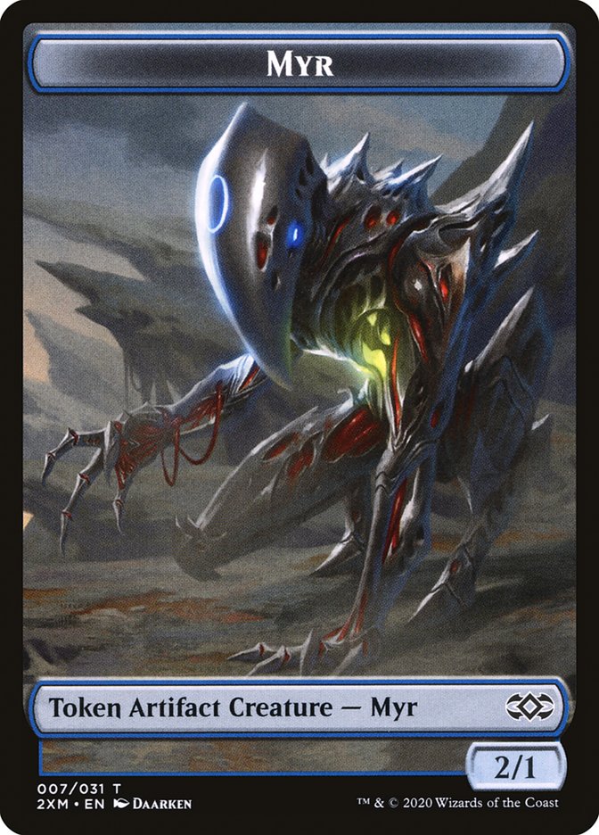 {T} Myr Token (007/031) [Double Masters Tokens][T2XM 007]