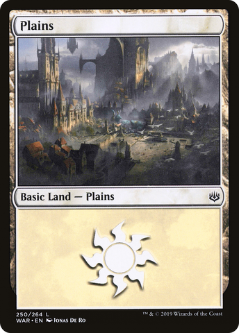 {B}[WAR 250] Plains (250) [War of the Spark]