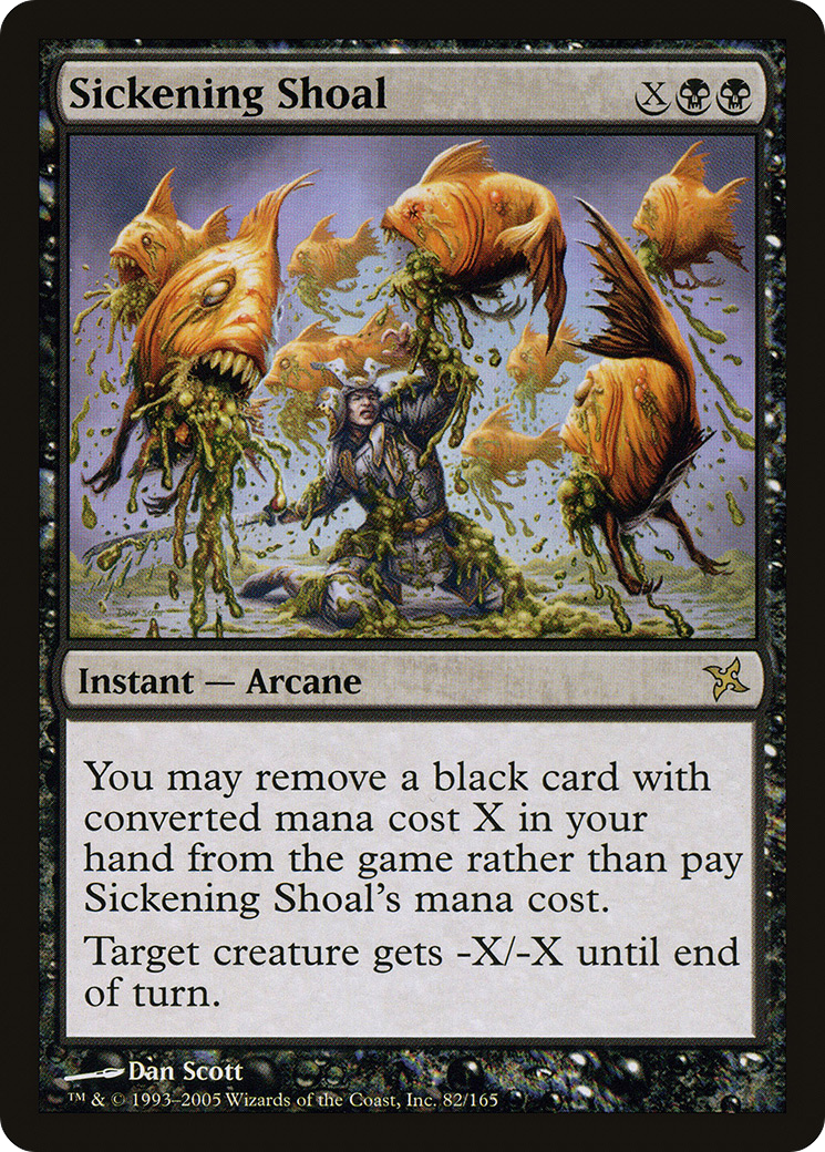 {R} Sickening Shoal [Betrayers of Kamigawa][BOK 082] - Misty Mountain Games