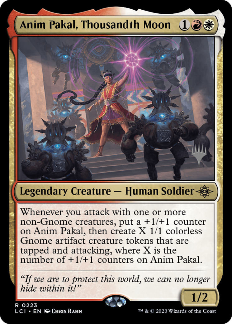 {@R} Anim Pakal, Thousandth Moon (Promo Pack) [The Lost Caverns of Ixalan Promos][PP LCI 223]