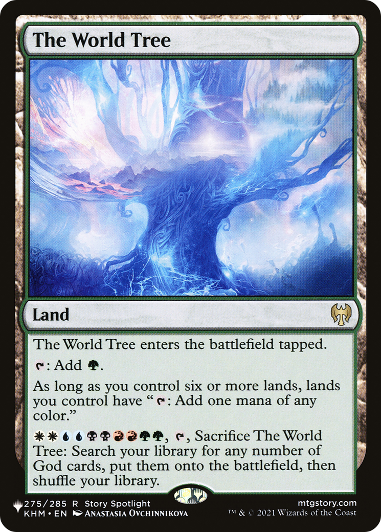 The World Tree [LIST 275/285]