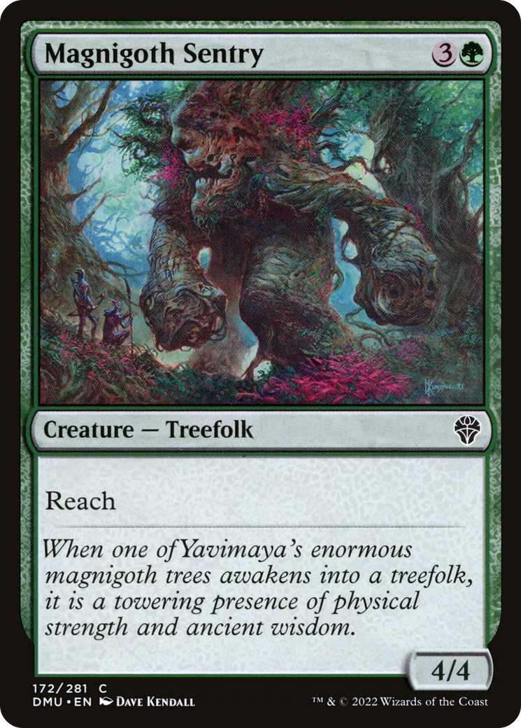 {C} Magnigoth Sentry [Dominaria United][DMU 172]