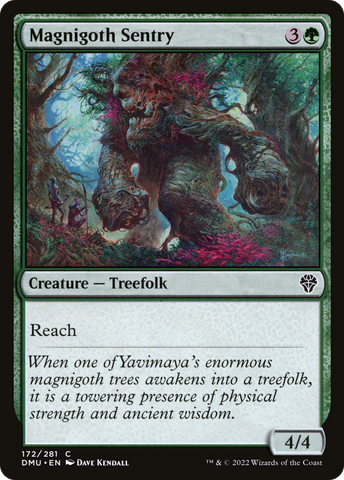 {C} Magnigoth Sentry [Dominaria United][DMU 172]