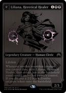 {R} Liliana, Heretical Healer // Liliana, Defiant Necromancer [San Diego Comic-Con 2015][PA SD15 106]