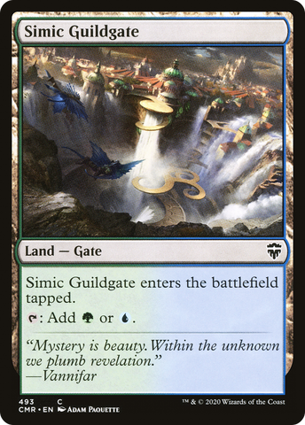 {C} Simic Guildgate [Commander Legends][CMR 493]