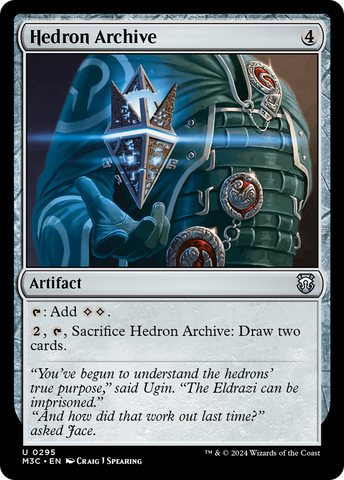 {C} Hedron Archive [Modern Horizons 3 Commander][M3C 861]