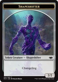 {T} Shapeshifter (001) // Rhino (013) Double-sided Token [Modern Horizons Tokens][TMH1 001]