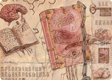 {A} Mazemind Tome Art Card [The Brothers' War Art Series][ABRO 066]