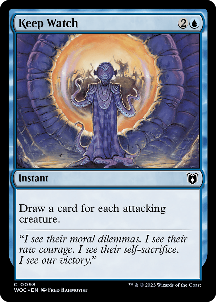 {C} Keep Watch [Wilds of Eldraine Commander][WOC 098]
