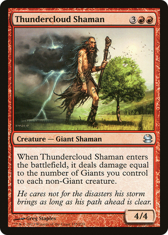 {C} Thundercloud Shaman [Modern Masters][MMA 135]