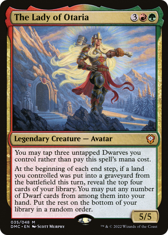 {R} The Lady of Otaria [Dominaria United Commander][DMC 035]