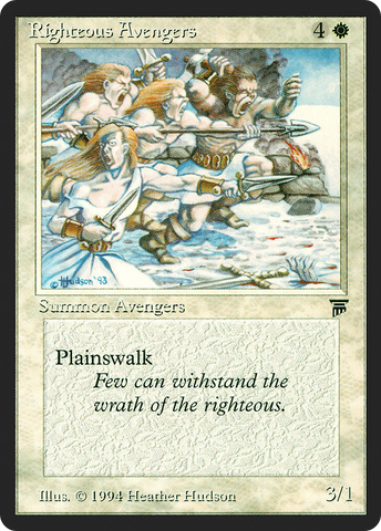 {C} Righteous Avengers [Legends][LEG 034]