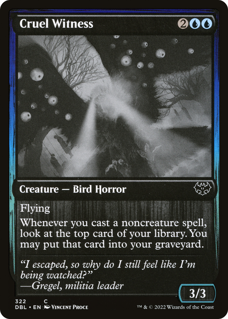 {C} Cruel Witness [Innistrad: Double Feature][DBL 322]