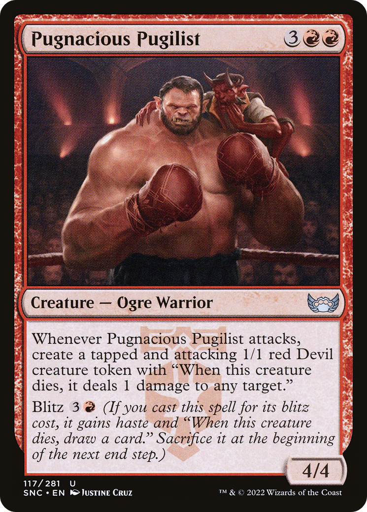 {C} Pugnacious Pugilist [Streets of New Capenna][SNC 117]
