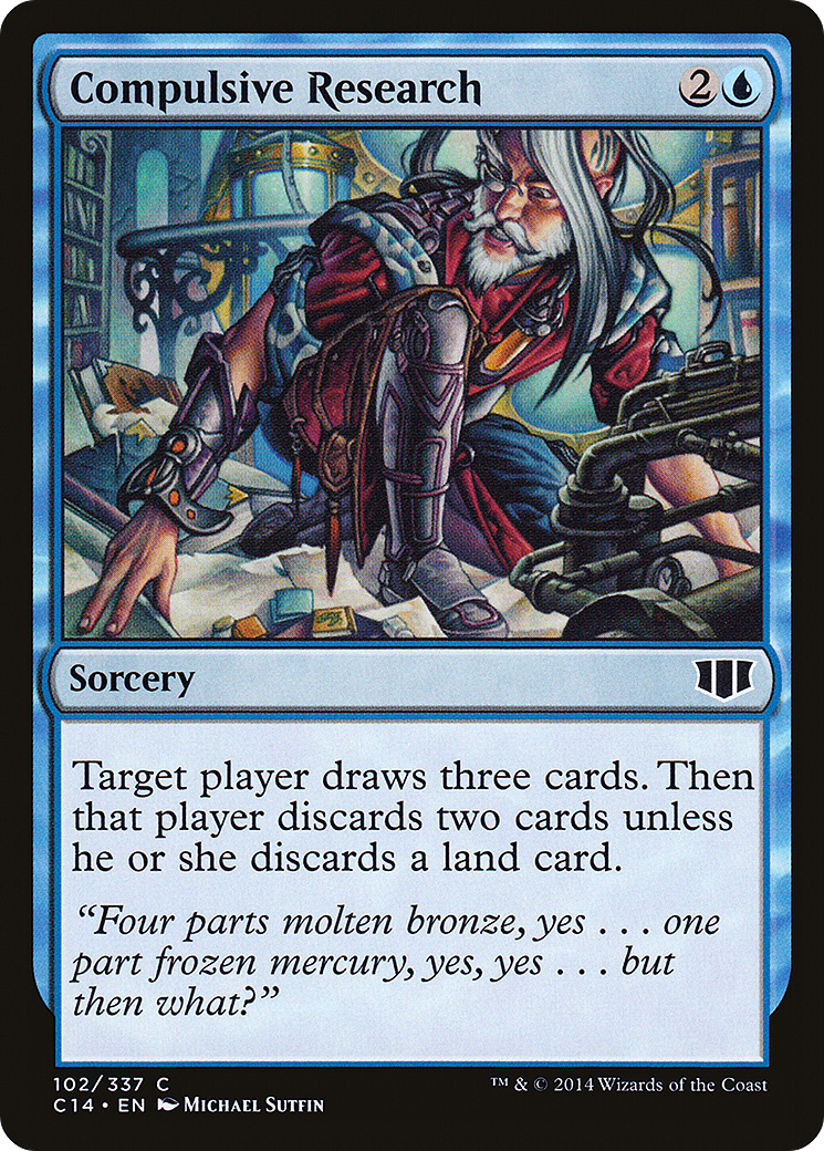 {C} Compulsive Research [Commander 2014][C14 102]