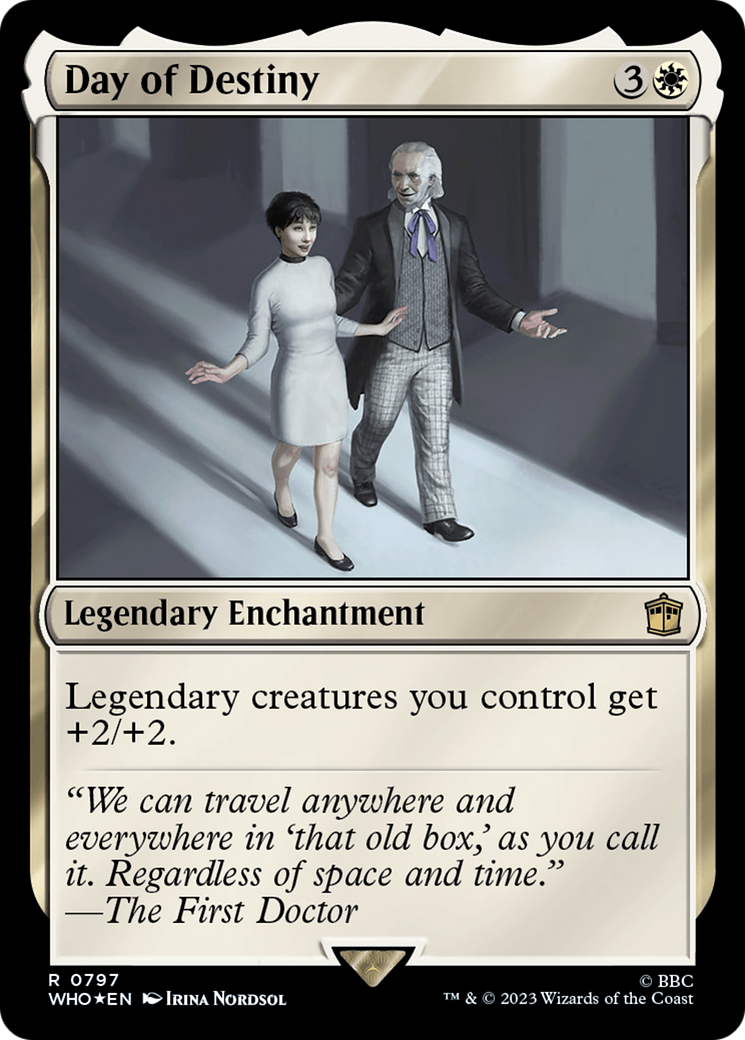 {R} Day of Destiny (Surge Foil) [Doctor Who][WHO 797]
