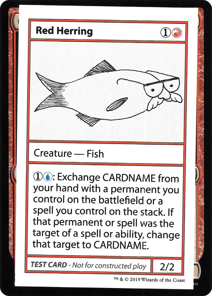 {R} Red Herring (2021 Edition) [Mystery Booster Playtest Cards][CMB1 062]
