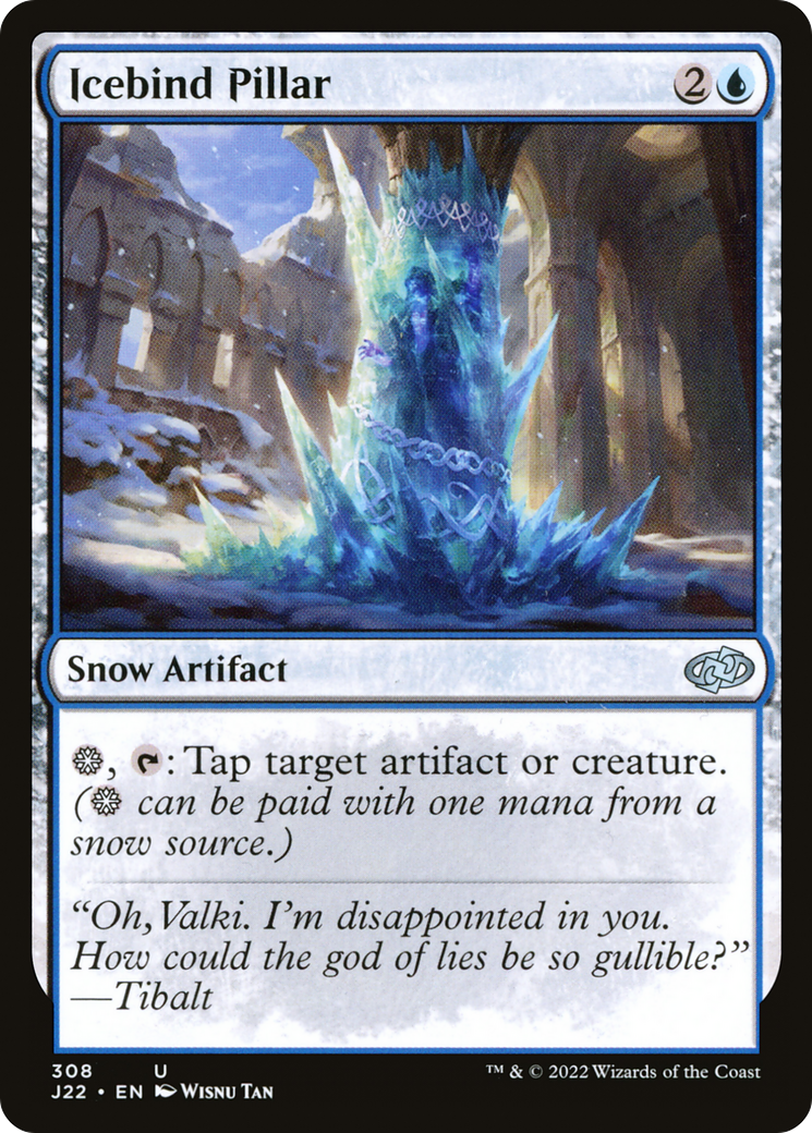 {C} Icebind Pillar [Jumpstart 2022][J22 308]