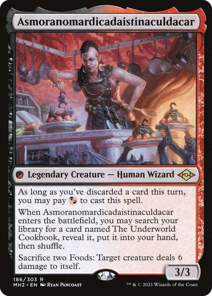 {R} Asmoranomardicadaistinaculdacar (Foil) [Modern Horizons 2] [MH2 186]