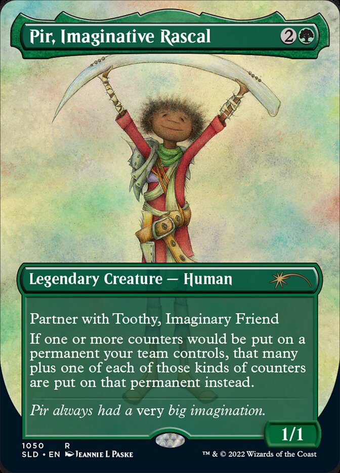 {R} Pir, Imaginative Rascal (Borderless) [Secret Lair Drop Series][SLD 1050]