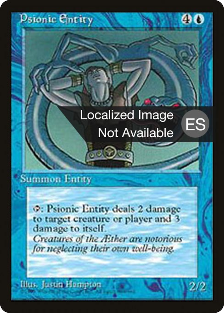 {F} Psionic Entity [Fourth Edition (Foreign Black Border)][FBB 4ED 095]