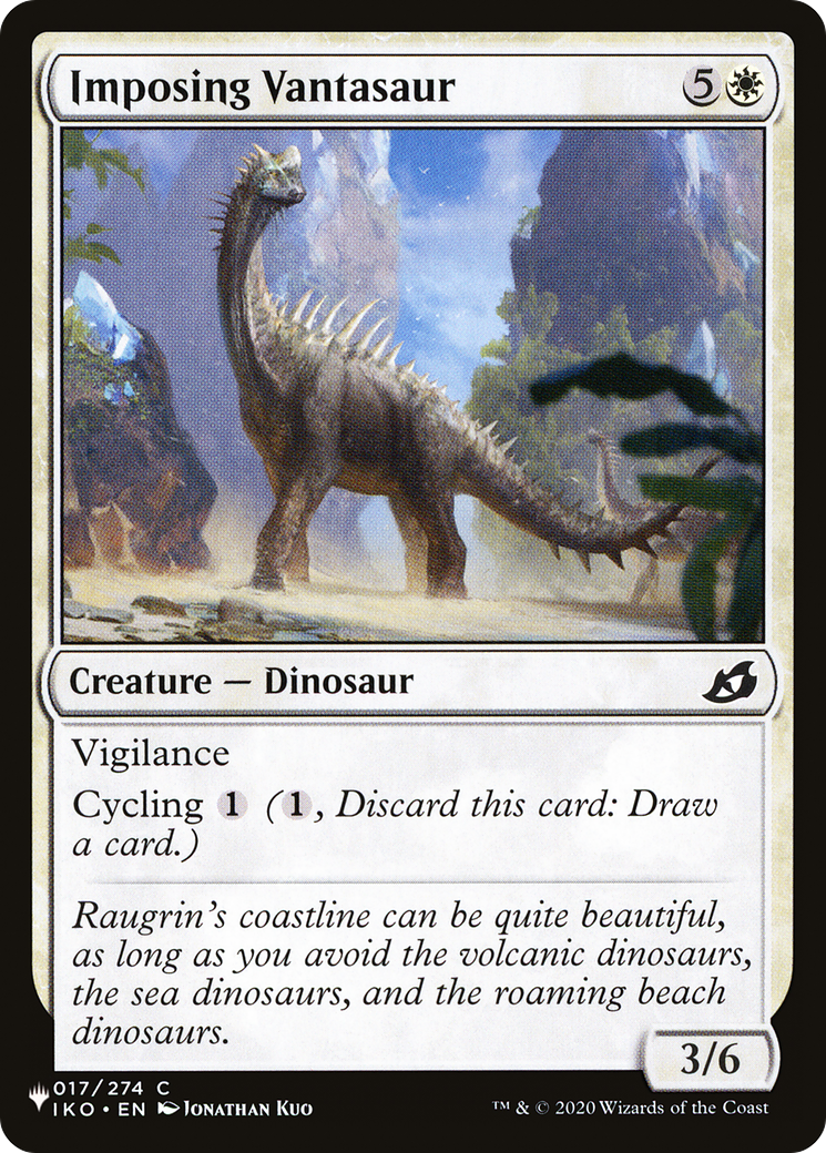 {C} Imposing Vantasaur [LIST IKO-17]