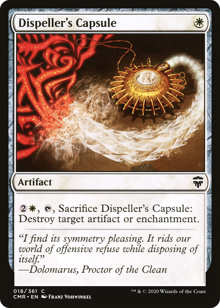 {C} Dispeller's Capsule [Commander Legends][CMR 018]