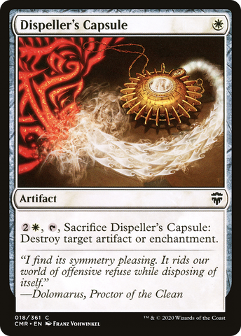 {C} Dispeller's Capsule [Commander Legends][CMR 018]