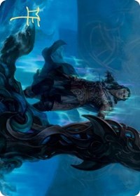 {A} Cosima, God of the Voyage Art Card (Gold-Stamped Signature) [Kaldheim Art Series][GS AKHM 012]