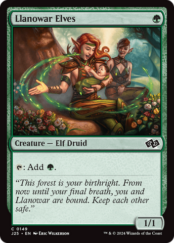 {C} Llanowar Elves [Foundations Jumpstart][J25 149]
