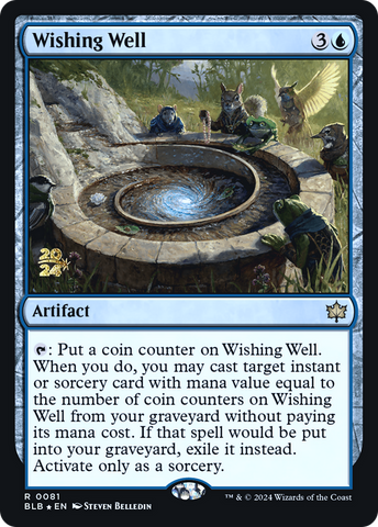 {@R} Wishing Well [Bloomburrow Prerelease Promos][PR BLB 081]