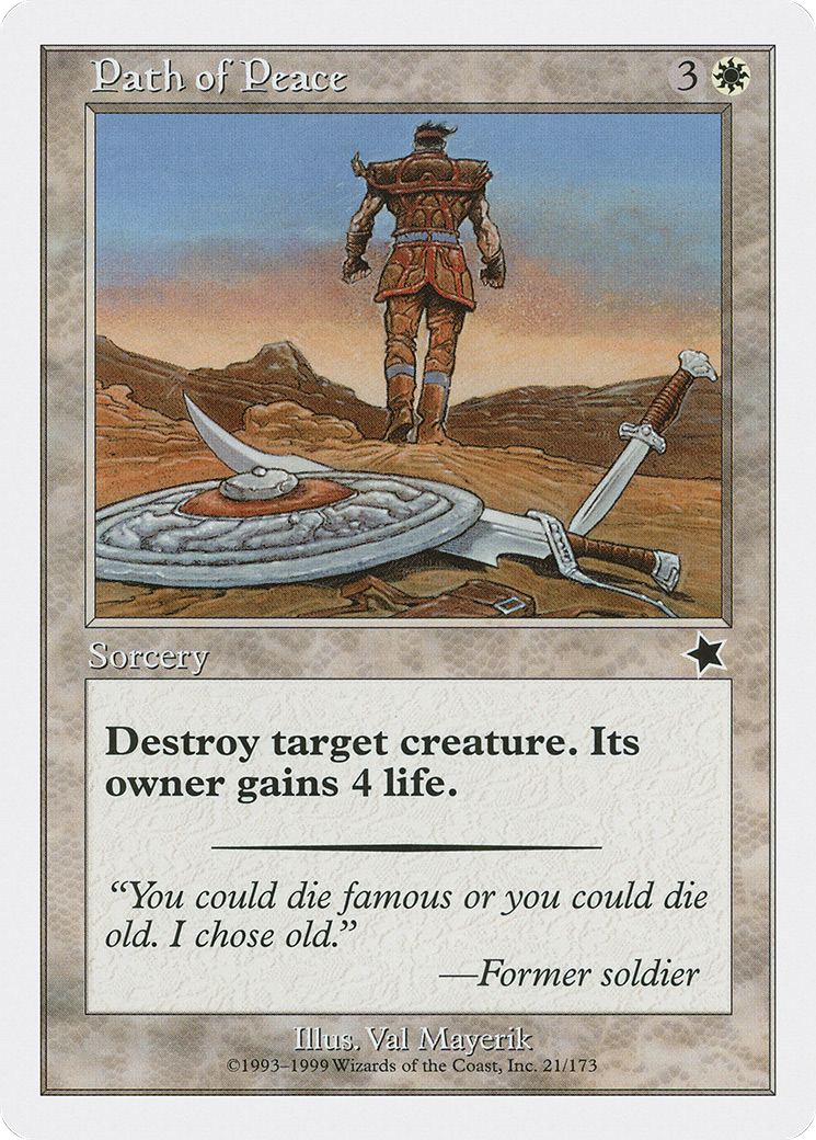 {C} Path of Peace [Starter 1999][S99 021]