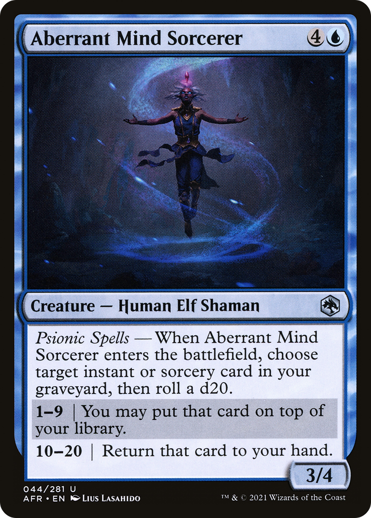 {C} Aberrant Mind Sorcerer [Dungeons & Dragons: Adventures in the Forgotten Realms][AFR 044]