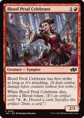 {C} Blood Petal Celebrant [Foundations Jumpstart][J25 523]