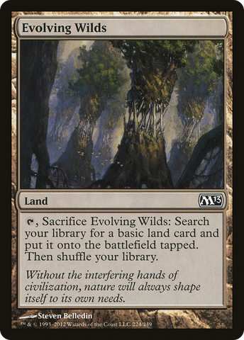 {C} Evolving Wilds [Magic 2013][M13 224]