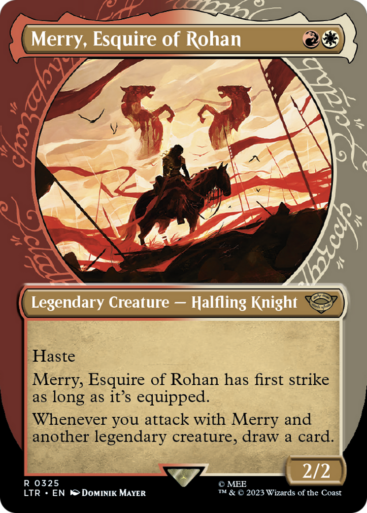 {R} Merry, Esquire of Rohan (Showcase Ring Frame) [The Lord of the Rings: Tales of Middle-Earth][LTR 325]