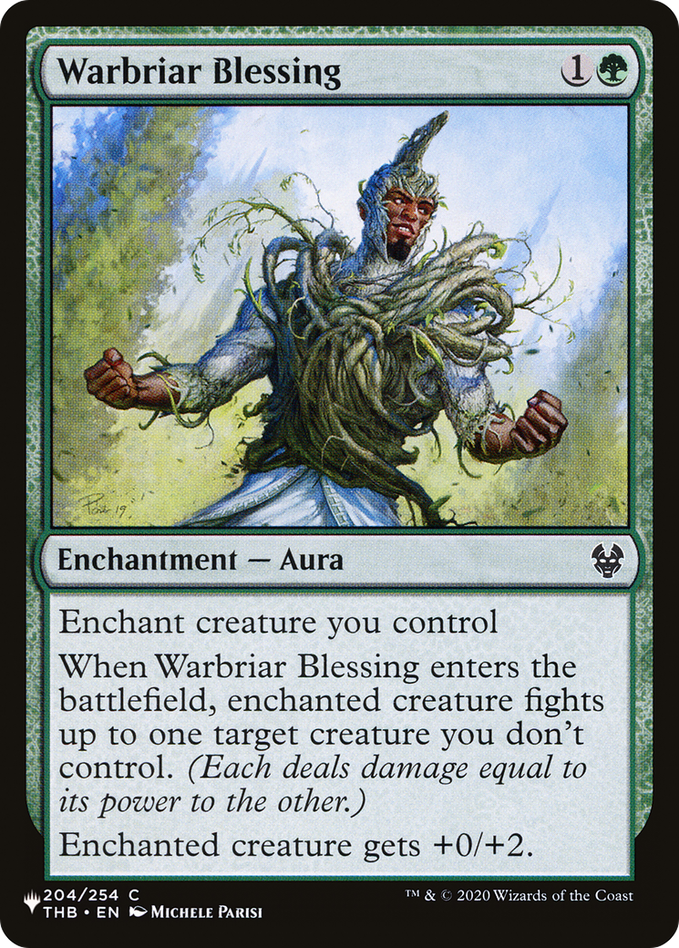 Warbriar Blessing [LIST 204/254]