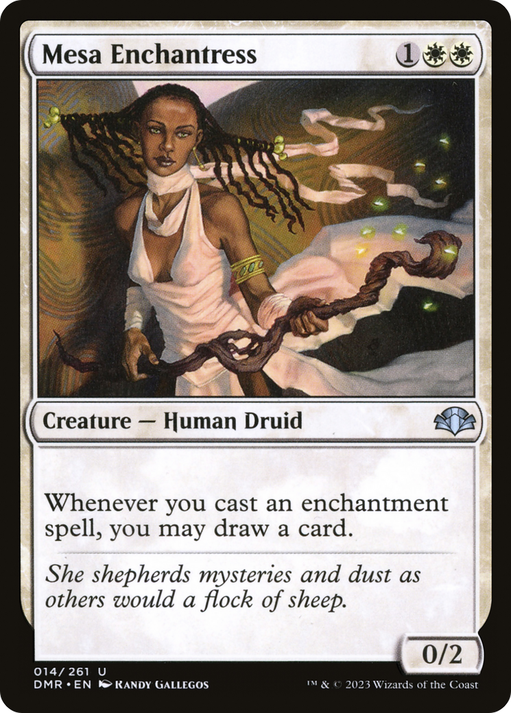 {C} Mesa Enchantress [Dominaria Remastered][DMR 014]