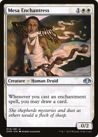 {C} Mesa Enchantress [Dominaria Remastered][DMR 014]