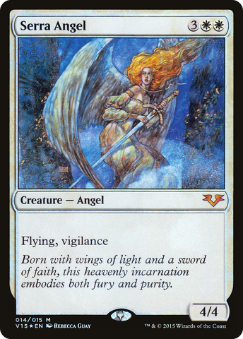 {R} Serra Angel [From the Vault: Angels][V15 014]