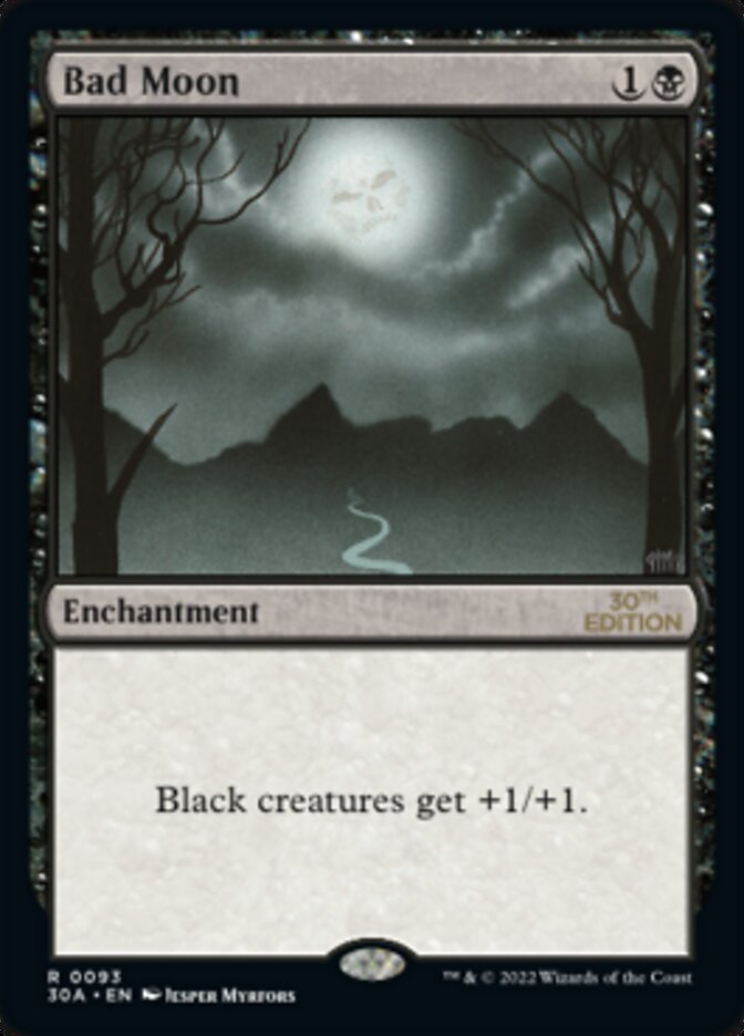 {R} Bad Moon [30th Anniversary Edition][30A 093]
