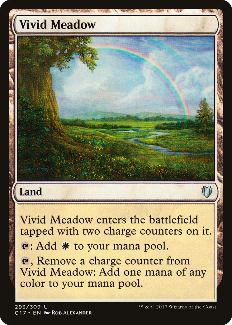 {C} Vivid Meadow [Commander 2017][C17 293]