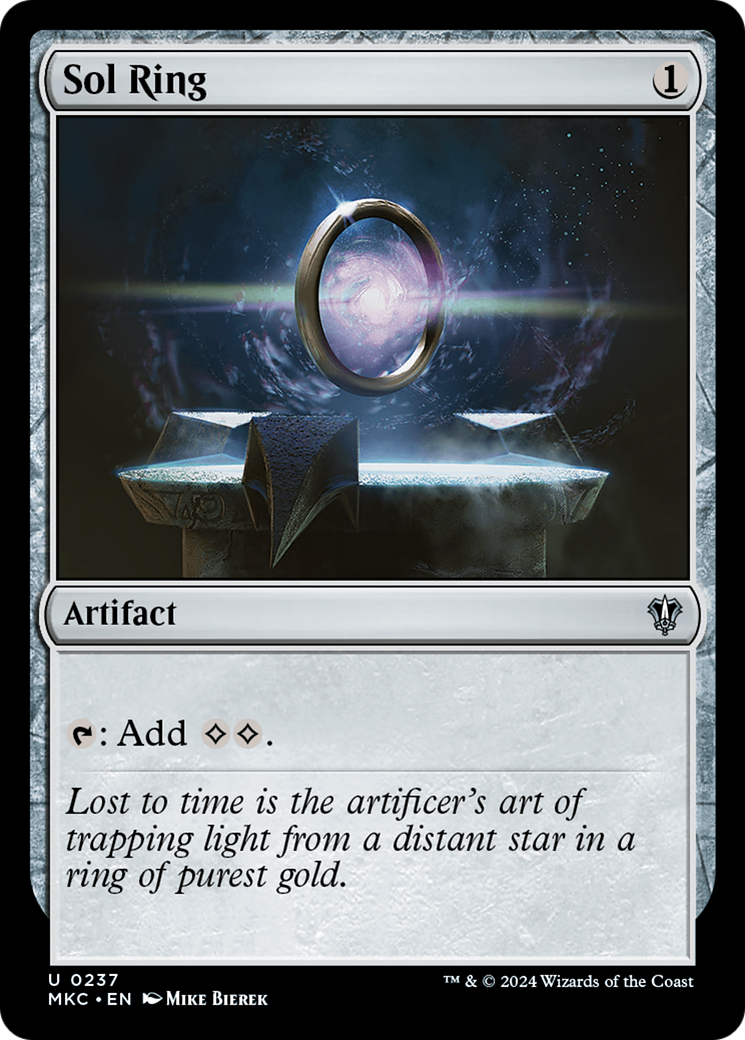 {C} Sol Ring [Murders at Karlov Manor Commander][MKC 237]