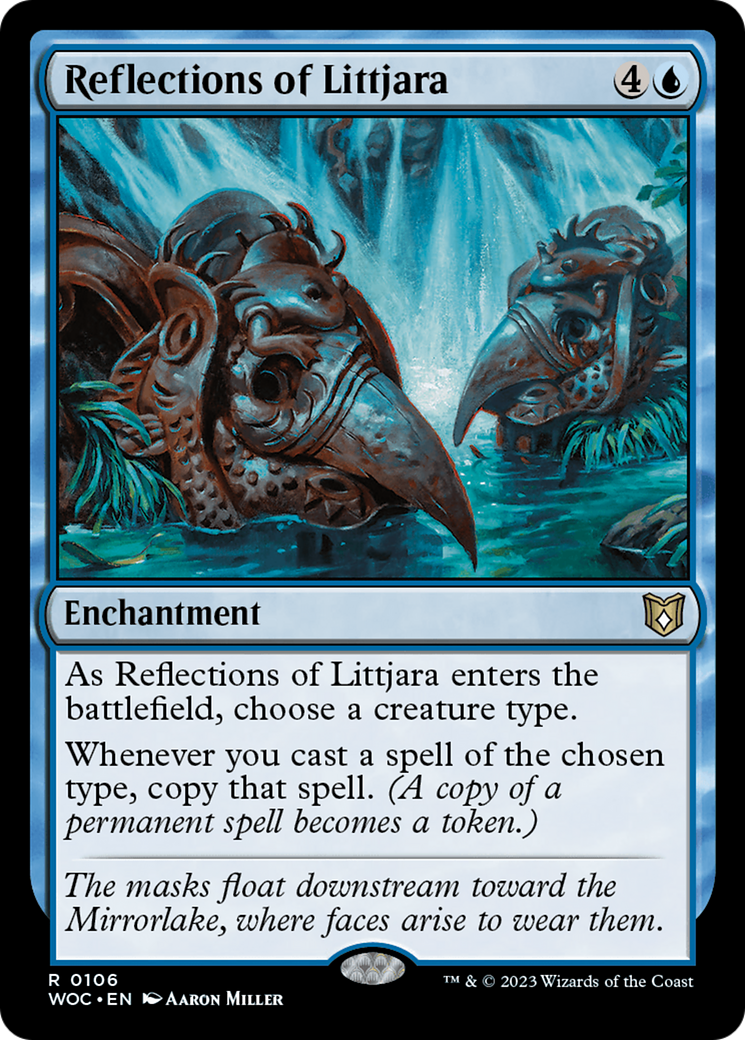 {R} Reflections of Littjara [Wilds of Eldraine Commander][WOC 106]