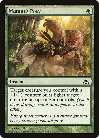 {C} Mutant's Prey [Dragon's Maze][DGM 045]