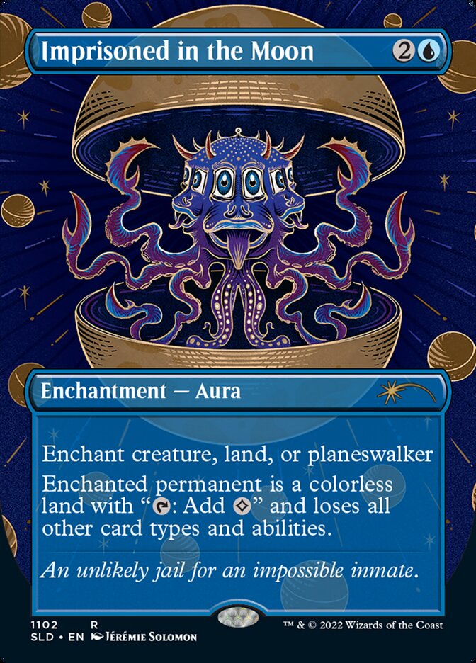 {R} Imprisoned in the Moon (Borderless) [Secret Lair Drop Series][SLD 1102]