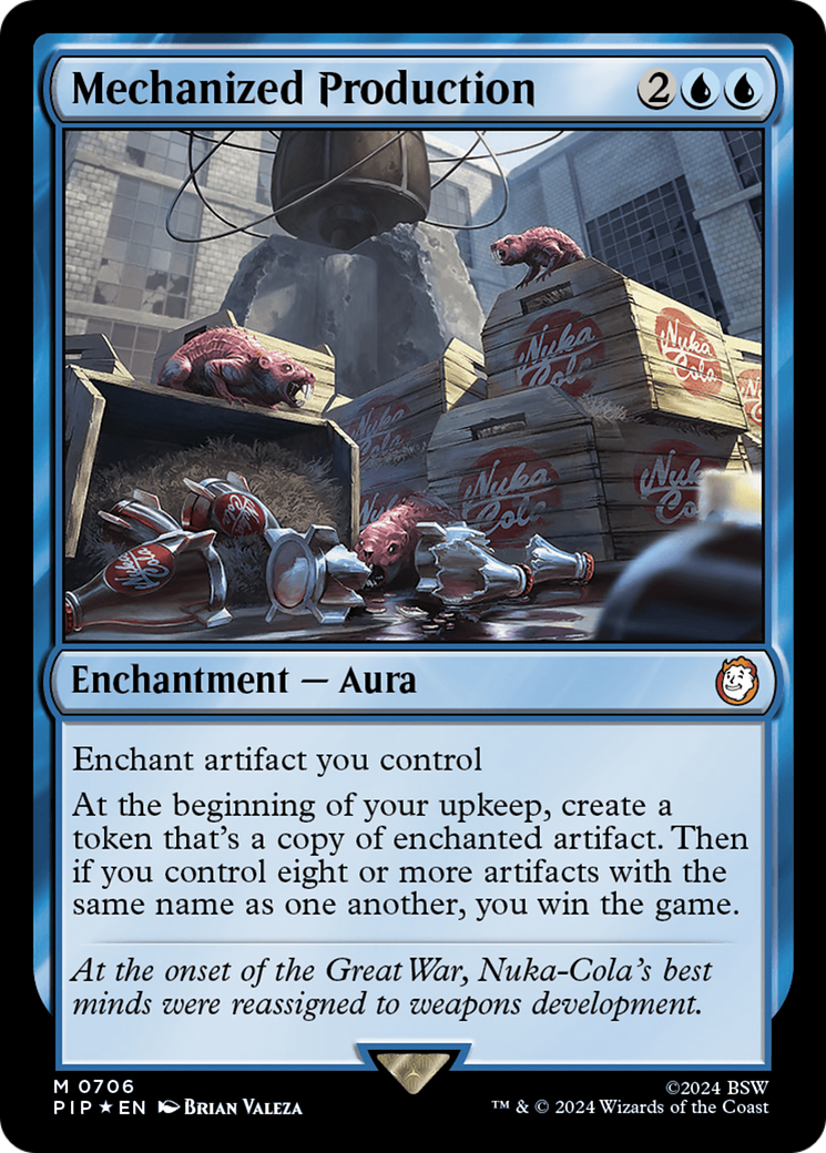 {R} Mechanized Production (Surge Foil) [Fallout][PIP 706]
