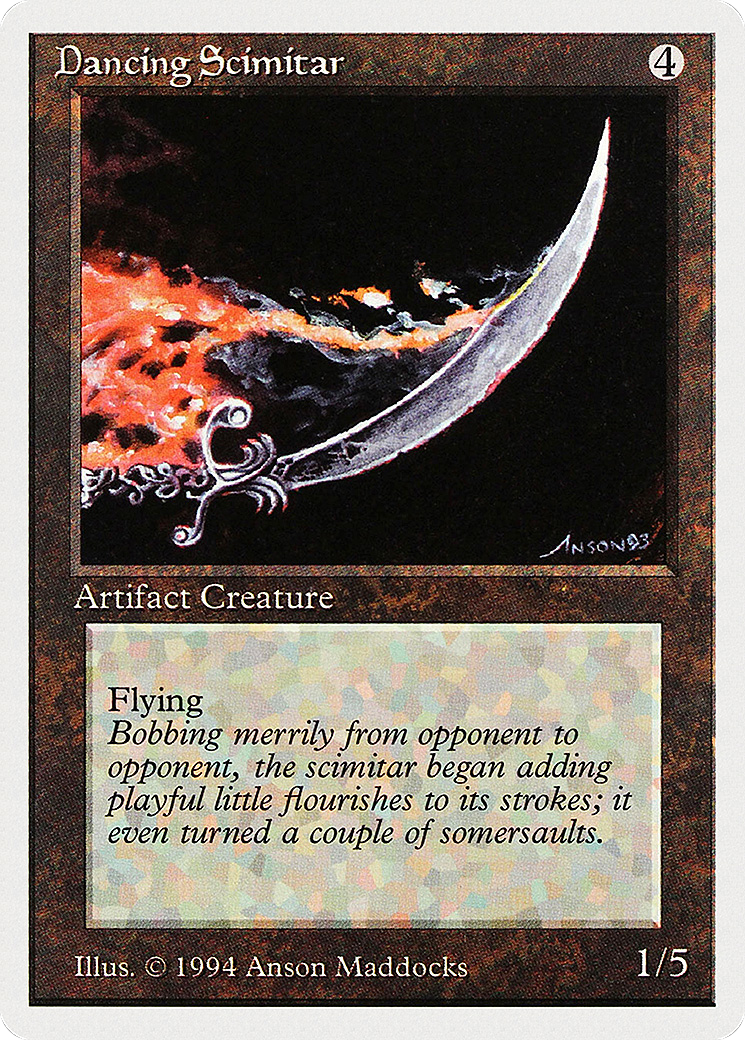 {R} Dancing Scimitar [Summer Magic / Edgar][SUM 243]