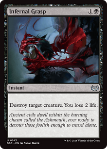 {C} Infernal Grasp [Duskmourn: House of Horror Commander][DSC 143]