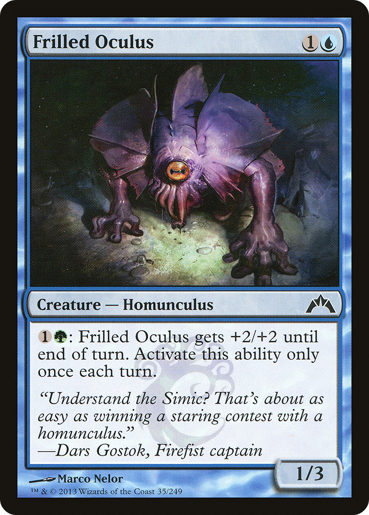 {C} Frilled Oculus [Gatecrash][GTC 035]